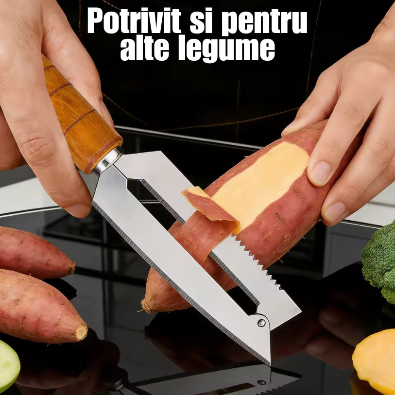 Cuțit de Varză 3 în 1 Profesional | Cuțitul Gospodinei | Rezistent | Ascuțit