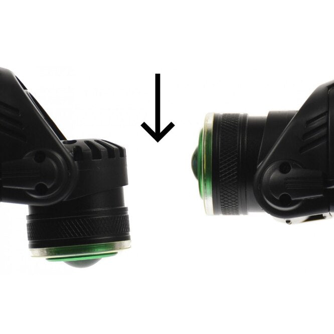 Lanternă Frontală Reîncărcabilă T107 cu LED Cree, 1000 Lumeni, 2 Acumulatori