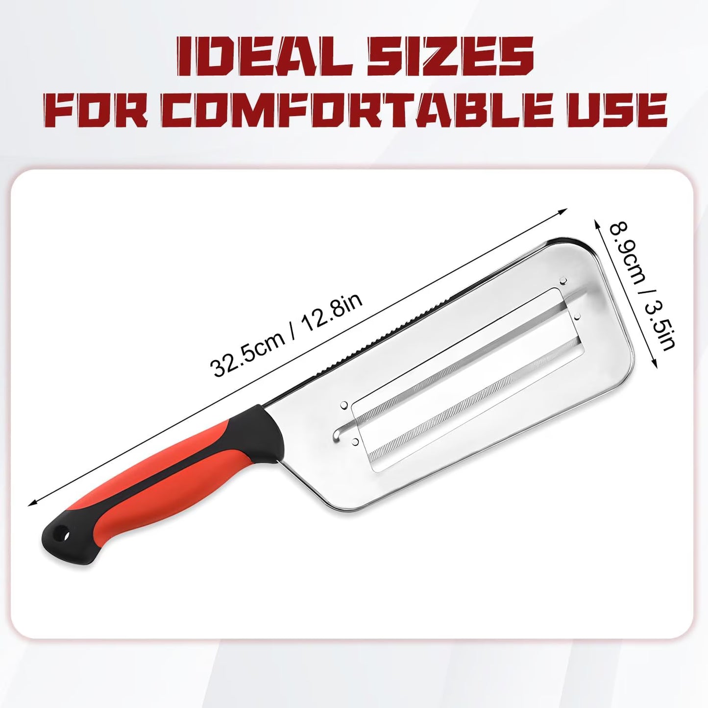 Răzătoare de Varză BOMSTOM | Lamă Ascuțită | Ușor de Curățat | Mâner Ergonomic
